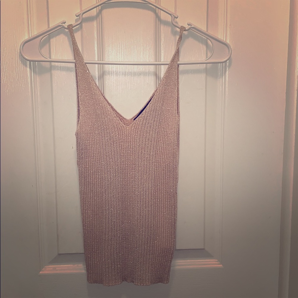 Sparkling tank top